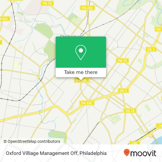 Oxford Villiage Management Off map
