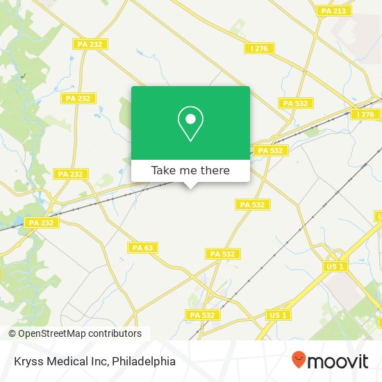 Mapa de Kryss Medical Inc