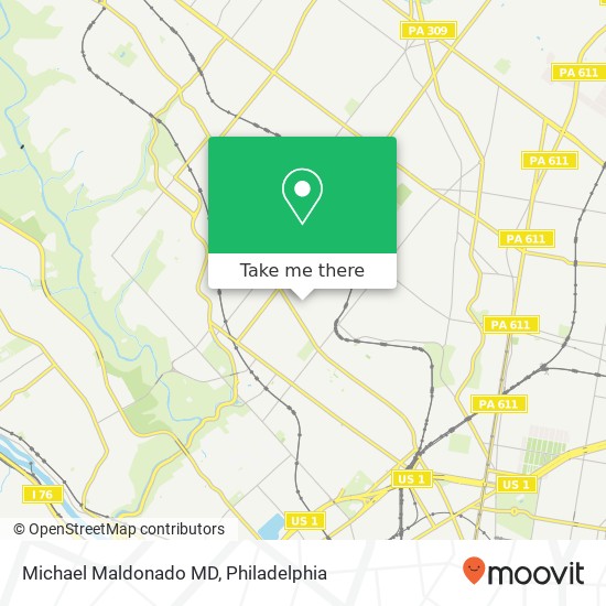 Michael Maldonado MD map