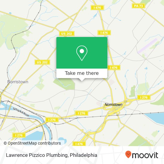 Lawrence Pizzico Plumbing map