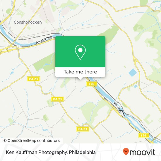 Ken Kauffman Photography map