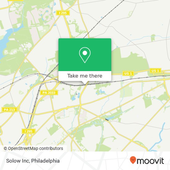 Solow Inc map