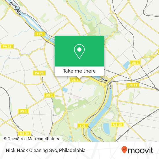 Nick Nack Cleaning Svc map