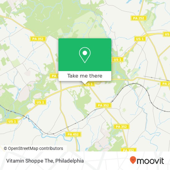 Vitamin Shoppe The map