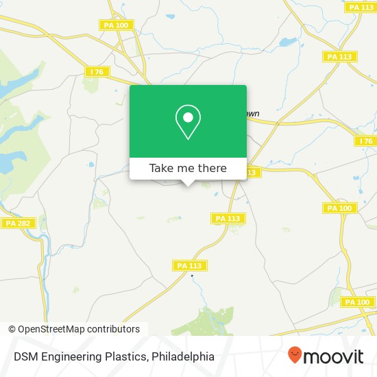 Mapa de DSM Engineering Plastics