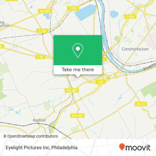 Mapa de Eyelight Pictures Inc