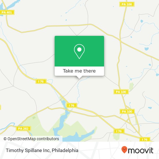 Mapa de Timothy Spillane Inc