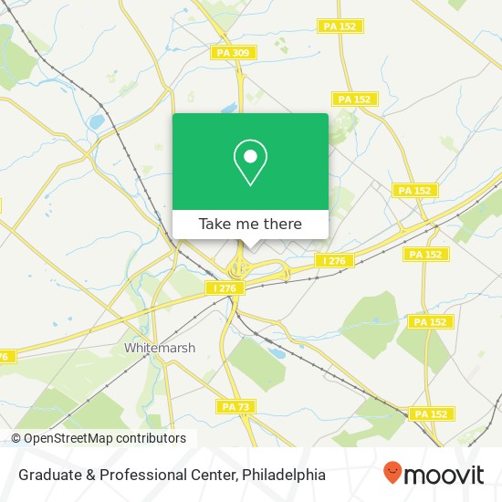 Mapa de Graduate & Professional Center