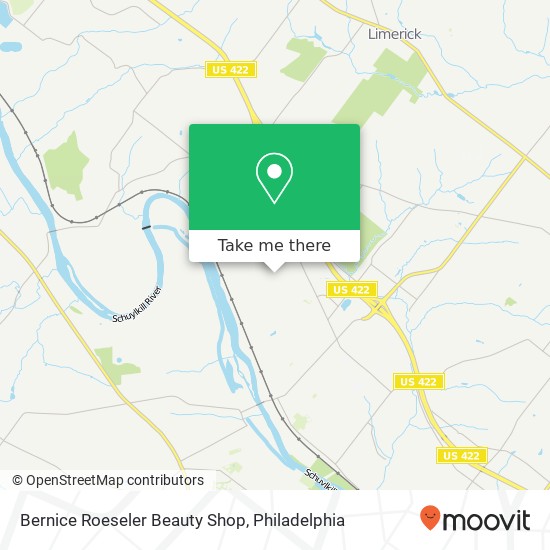 Mapa de Bernice Roeseler Beauty Shop