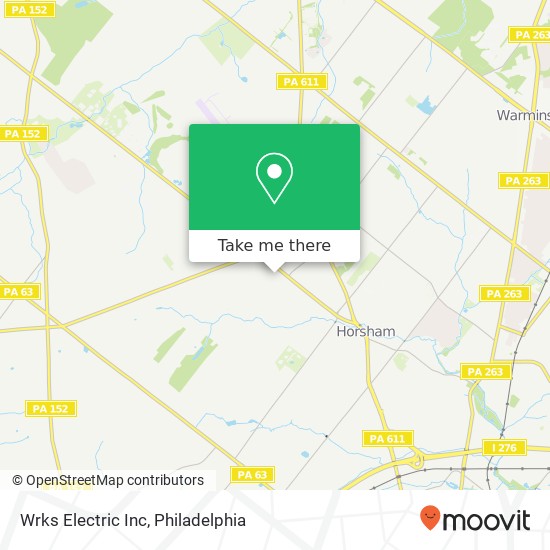 Mapa de Wrks Electric Inc