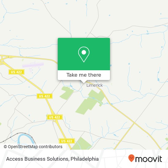 Access Business Solutions map