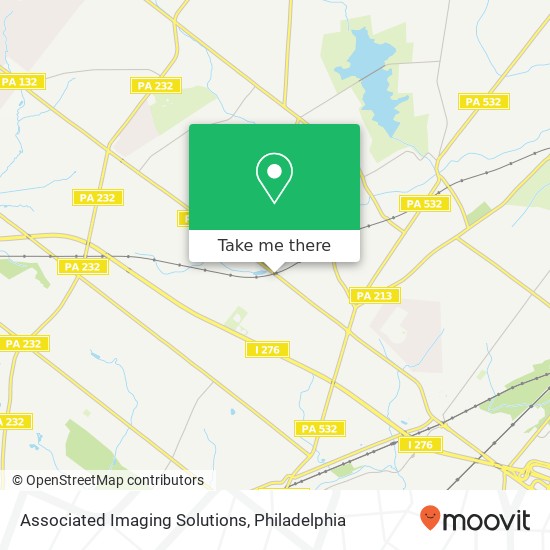 Associated Imaging Solutions map