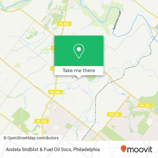 Mapa de Andela Sndblst & Fuel Oil Svcs