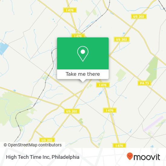 Mapa de High Tech Time Inc