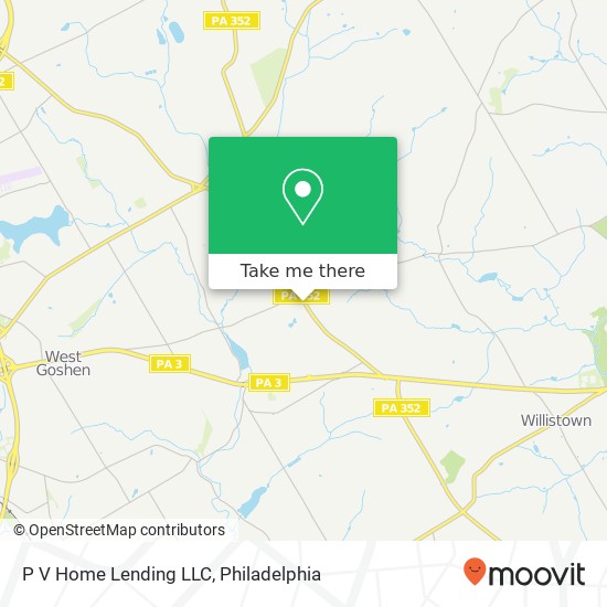 Mapa de P V Home Lending LLC