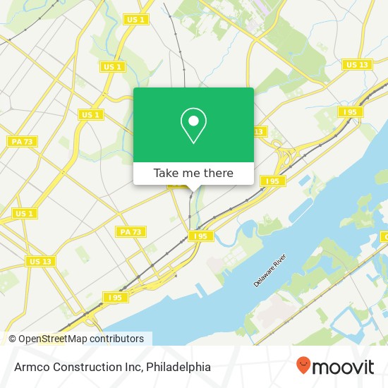 Armco Construction Inc map