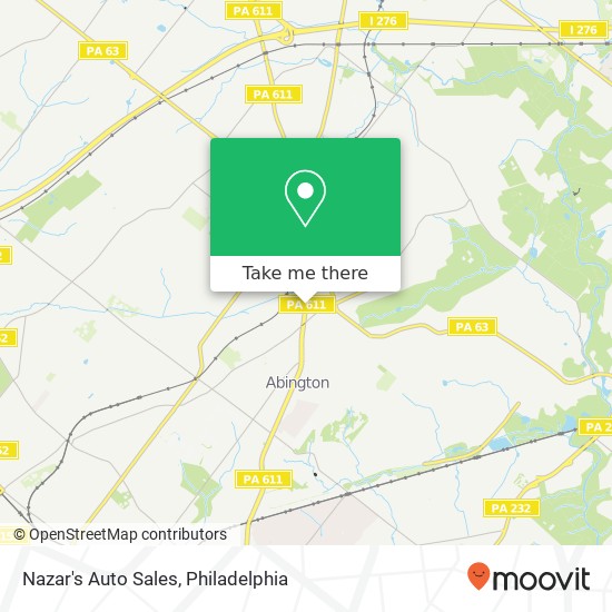 Nazar's Auto Sales map