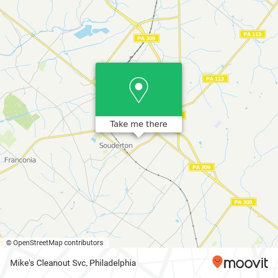 Mike's Cleanout Svc map