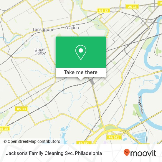 Jackson's Family Cleaning Svc map