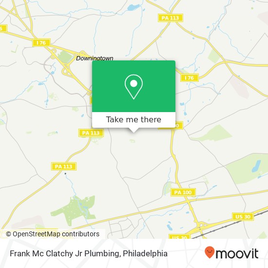 Mapa de Frank Mc Clatchy Jr Plumbing