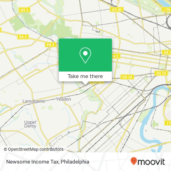 Newsome Income Tax map