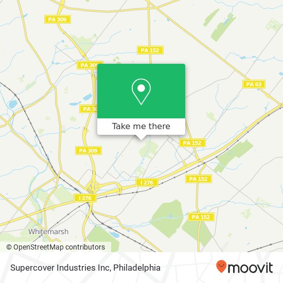 Mapa de Supercover Industries Inc