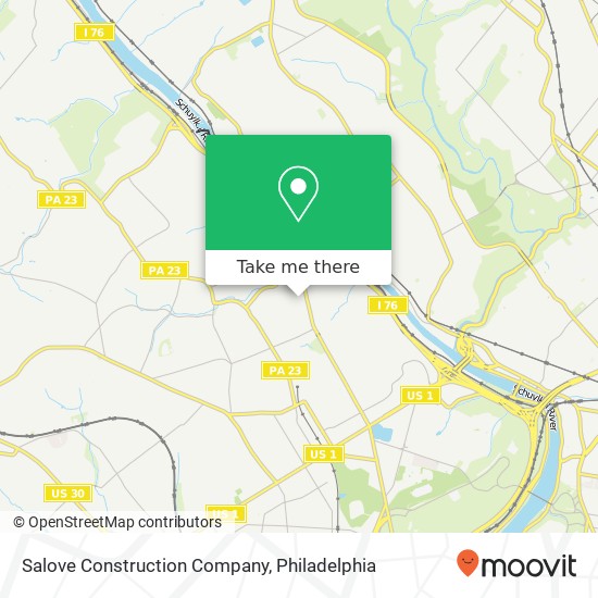 Salove Construction Company map