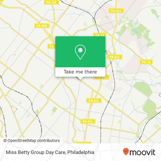 Miss Betty Group Day Care map