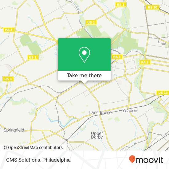 CMS Solutions map