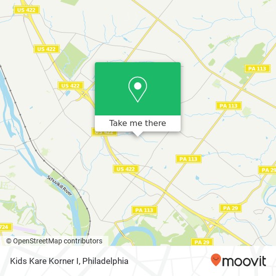 Kids Kare Korner I map