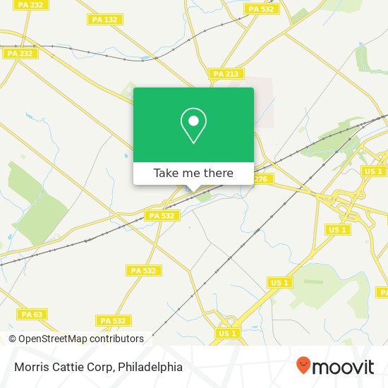 Mapa de Morris Cattie Corp