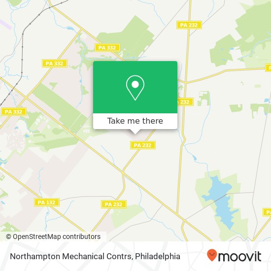 Mapa de Northampton Mechanical Contrs