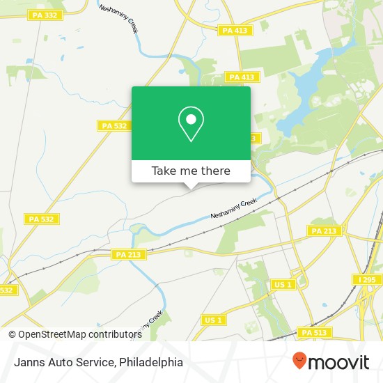 Janns Auto Service map
