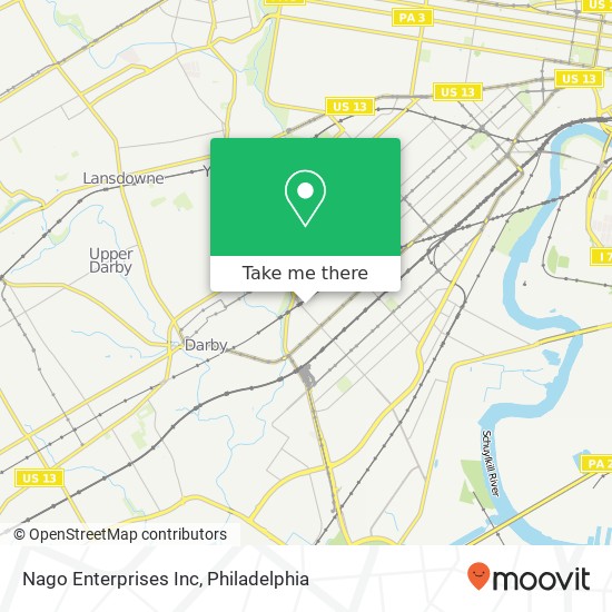 Nago Enterprises Inc map