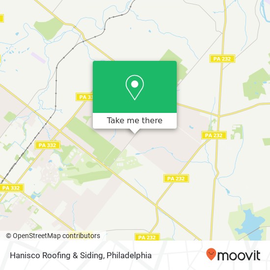 Mapa de Hanisco Roofing & Siding