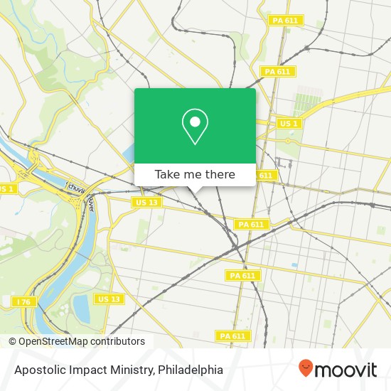 Apostolic Impact Ministry map