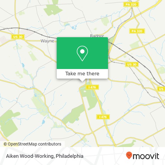 Mapa de Aiken Wood-Working