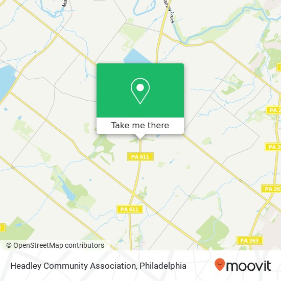 Mapa de Headley Community Association