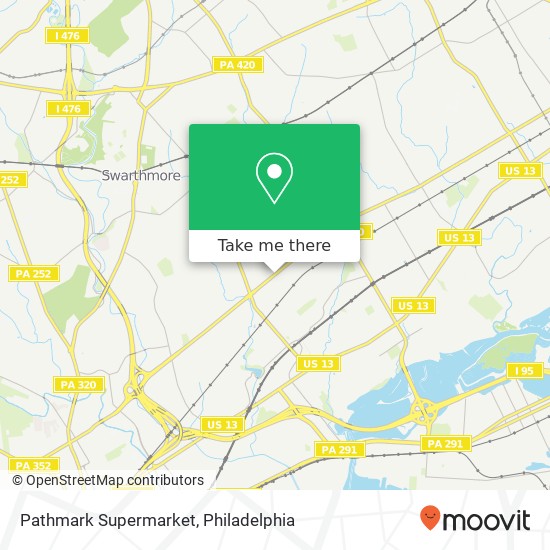 Pathmark Supermarket map