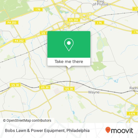 Bobs Lawn & Power Equipment map