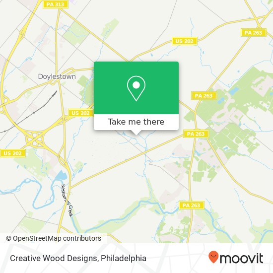 Mapa de Creative Wood Designs