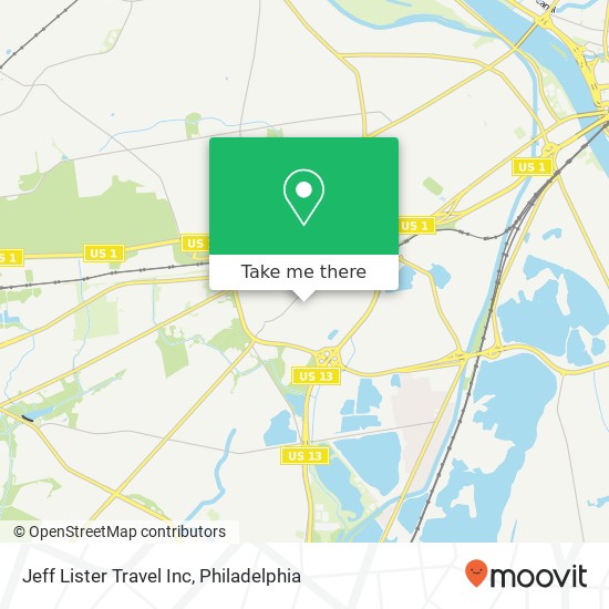 Jeff Lister Travel Inc map