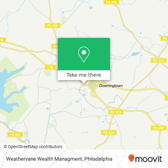 Weathervane Wealth Managment map