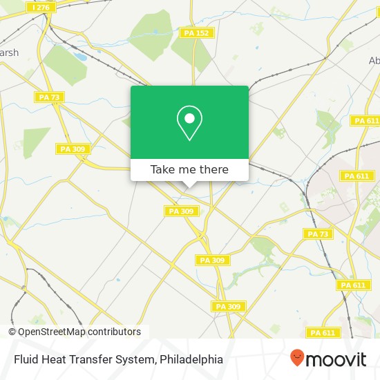 Mapa de Fluid Heat Transfer System