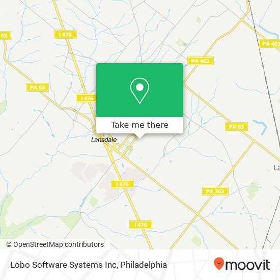 Mapa de Lobo Software Systems Inc