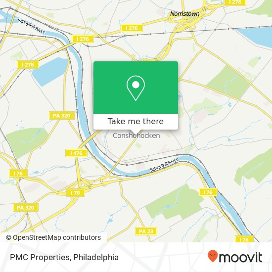 PMC Properties map