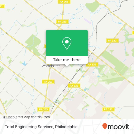 Total Engineering Services map