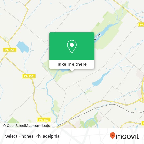 Select Phones map