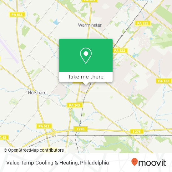 Value Temp Cooling & Heating map