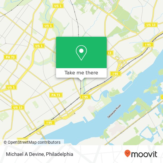 Michael A Devine map